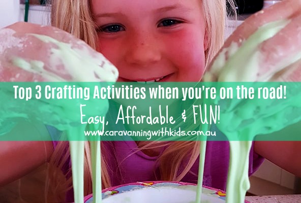 Top 3 Crafting Activities when you’re on the road | Easy, affordable and FUN!