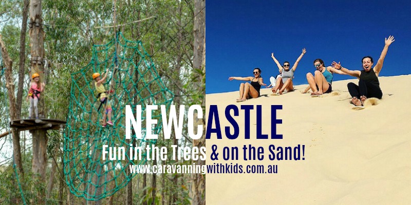 Newcastle | Fun in the Trees and on the Sand!