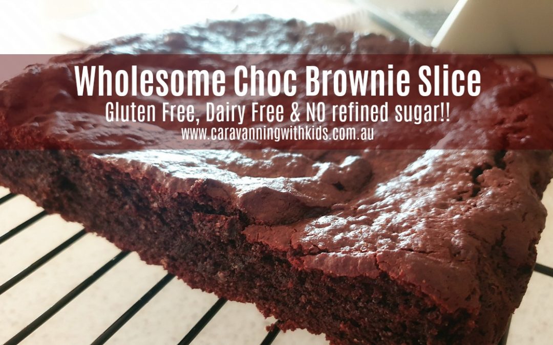 Wholesome Choc Brownie Slice | Quick, Healthy & DELISH!