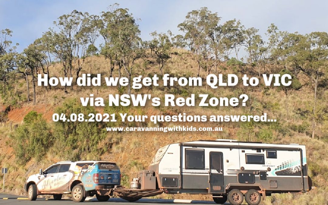 How did we get from Qld to Vic via NSW’s Red Zone during Covid?