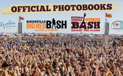 Official Photobooks for The Big Red Bash & Mundi Mundi Bash